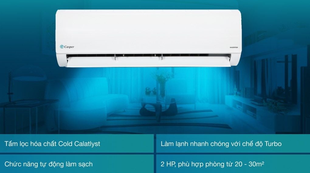 Máy lạnh Casper Inverter 2 HP IC-18TL32