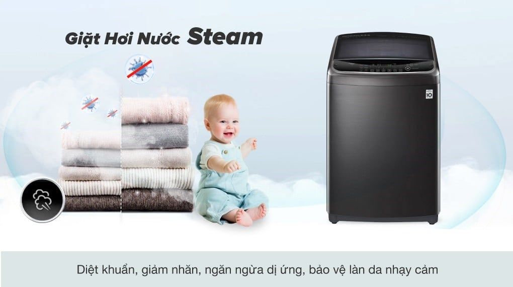 Máy giặt LG Inverter 19 kg TH2519SSAK