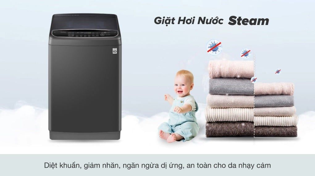 Máy giặt LG Inverter 11 kg TH2111SSAB