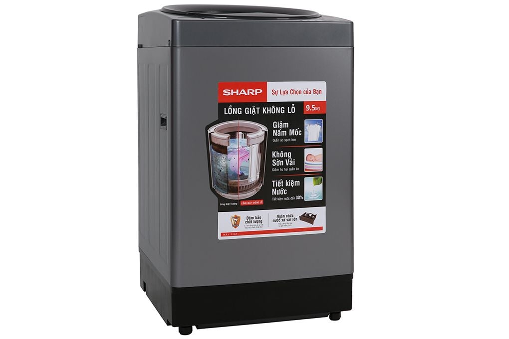 Máy giặt Sharp 9.5 kg ES-W95HV-S