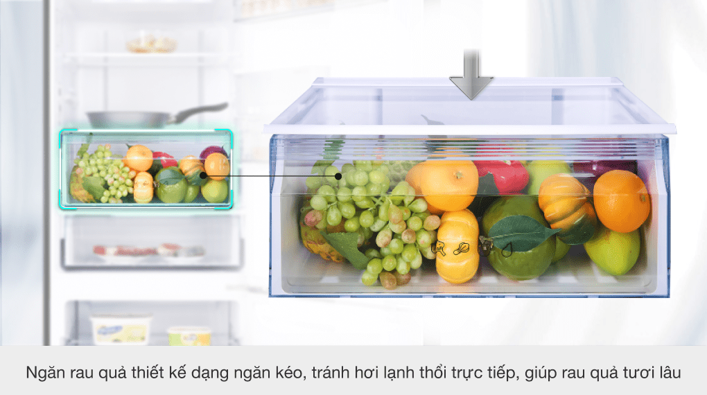 Tủ lạnh Panasonic Inverter 290 lít NR-BV320WKVN