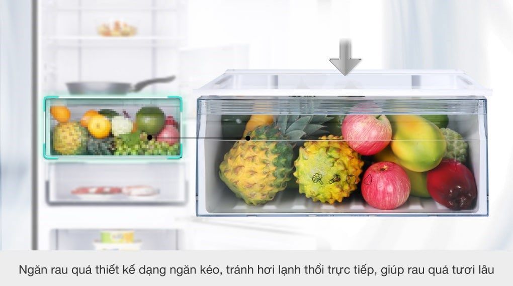 Tủ lạnh Panasonic Inverter 322 lít NR-BC360WKVN