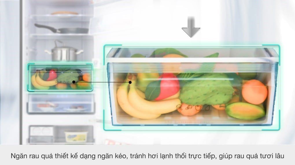 Tủ lạnh Panasonic Inverter 290 lít NR-BV320GKVN