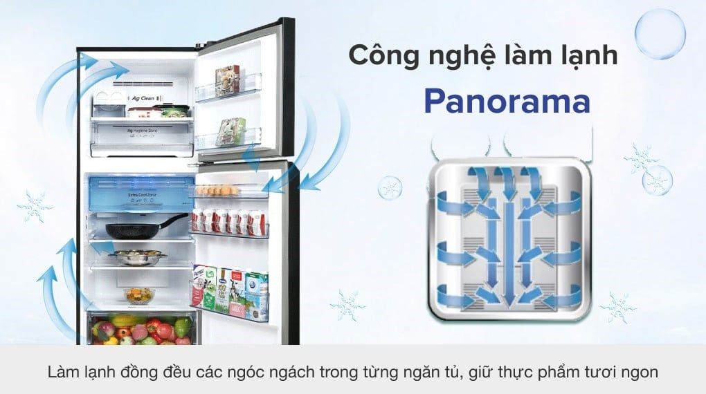 Tủ lạnh Panasonic Inverter 326 lít NR-TL351VGMV
