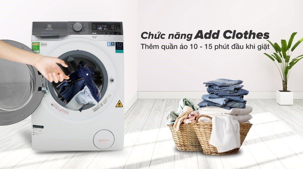 Máy giặt sấy Electrolux inverter 10 kg EWW1042AEWA