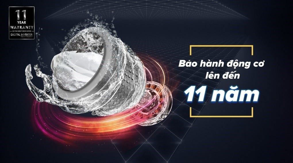 Máy giặt Samsung Inverter 10 kg WA10T5260BY/SV