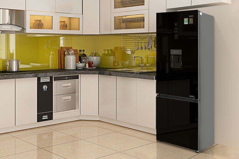 Tủ lạnh Aqua Inverter 324 lít AQR-B379MA