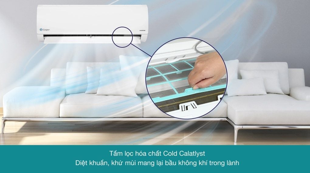 Máy lạnh Casper Inverter 1.5 HP IC-12TL32
