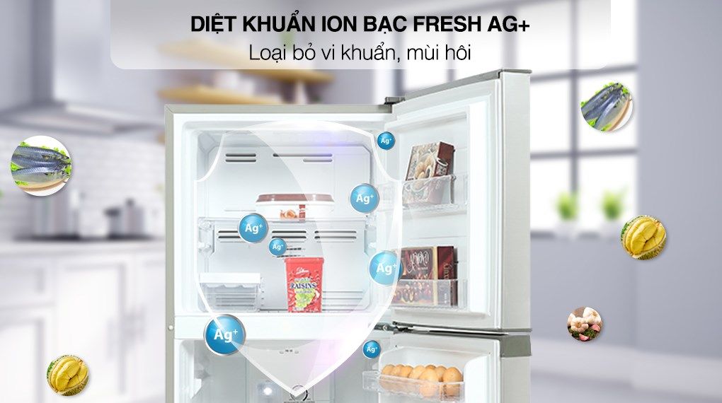 Tủ lạnh Casper 185 lít RT-200VS