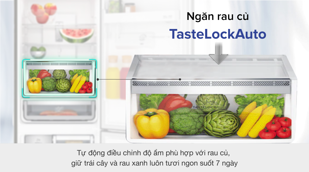 Tủ lạnh Electrolux Inverter 308 lít EBB3462K-H