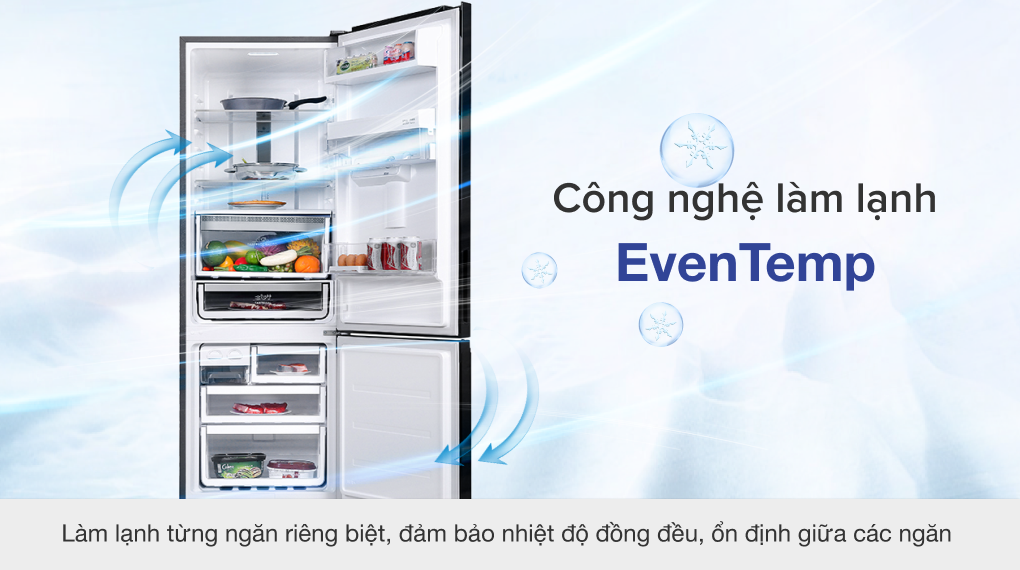 Tủ lạnh Electrolux Inverter 335 lít EBB3742K-H