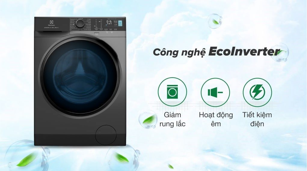 Máy giặt Electrolux Inverter 8 kg EWF8024P5SB