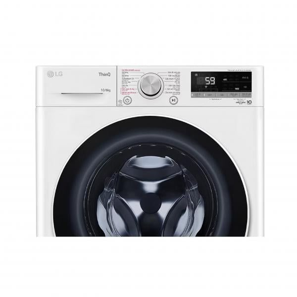 Máy giặt lồng ngang LG AI DD Inverter 10Kg + sấy 6Kg FV1410D4W1