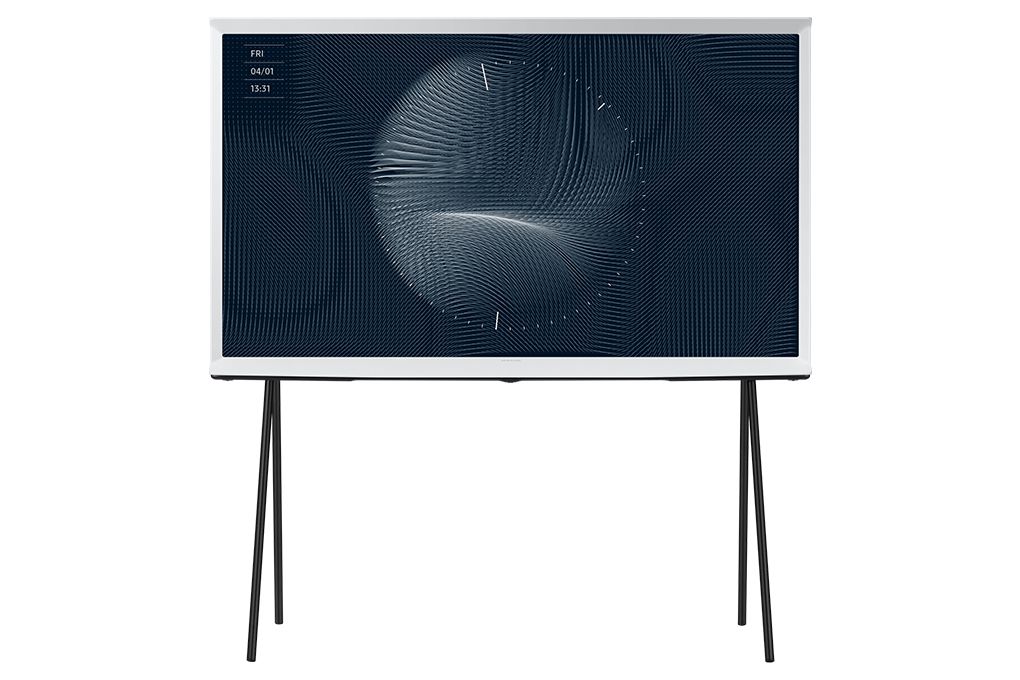 Smart Tivi Kiểu Chữ Có Chân The Serif QLED Samsung 4K 55 inch QA55LS01B