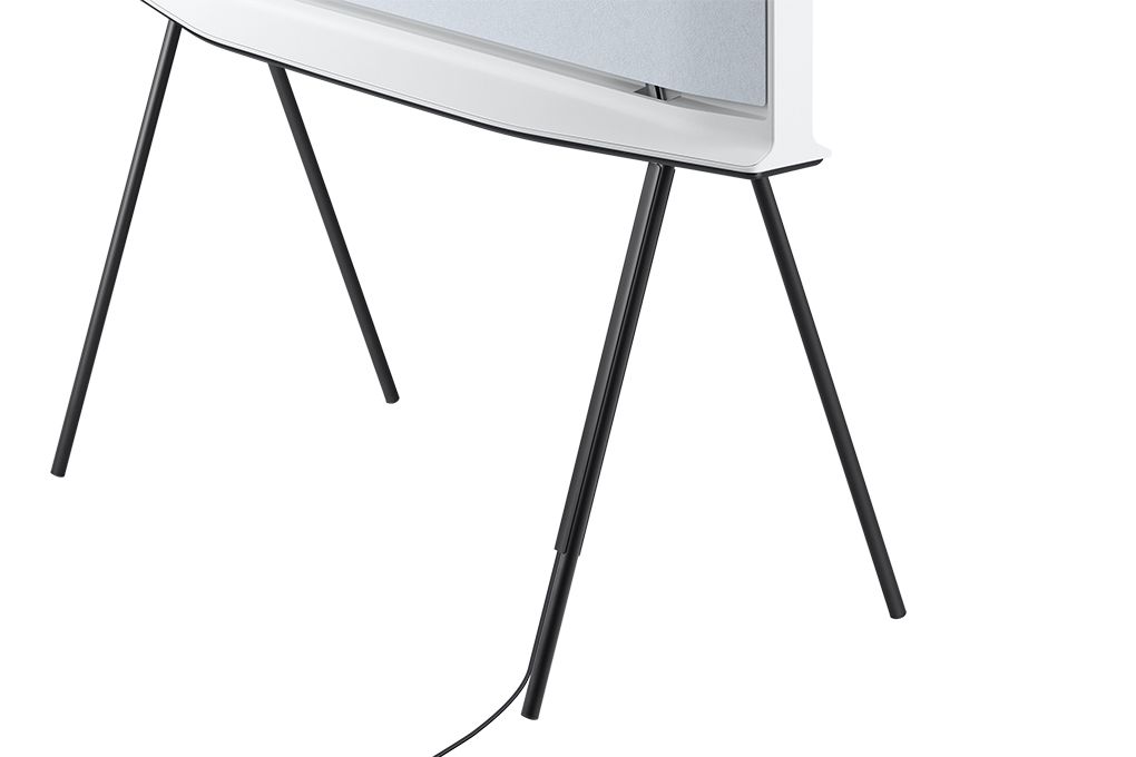 Smart Tivi Kiểu Chữ Có Chân The Serif QLED Samsung 4K 55 inch QA55LS01B