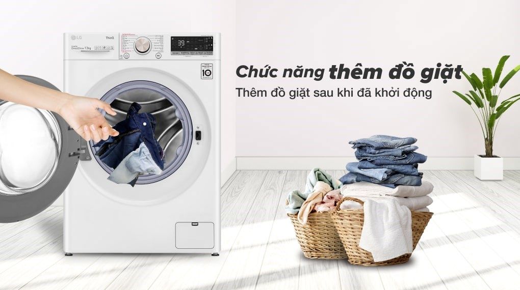 Máy giặt LG Inverter 13 kg FV1413S3WA
