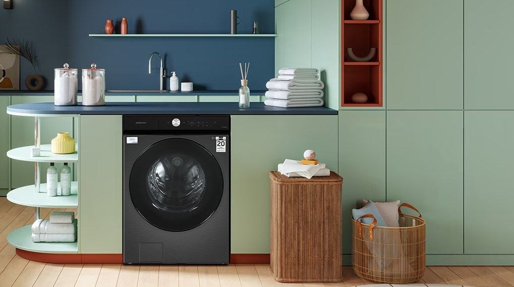 Máy Giặt Sấy Samsung Inverter 12/21 Kg WD21B6400KV/SV