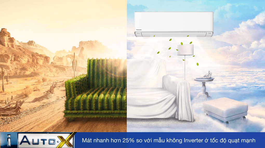 Điều hòa Panasonic Inverter 1.5 HP CU/CS-XU12XKH-8