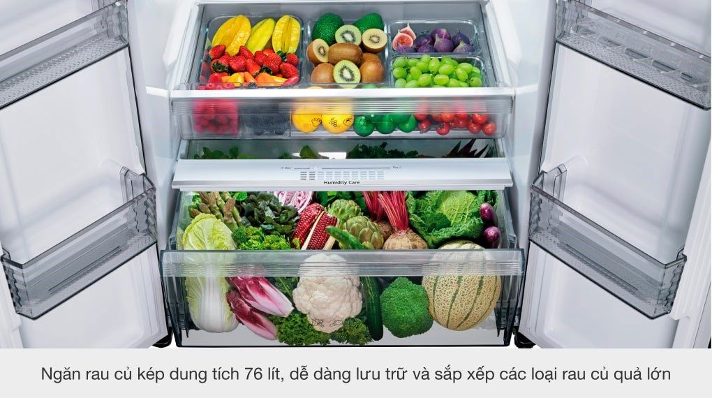 Tủ lạnh Panasonic 550 lít NR-DZ601YGKV