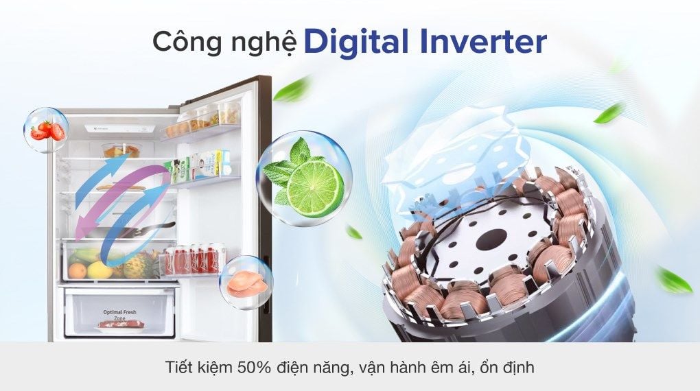 Tủ lạnh Samsung Inverter 310 lít RB30N4010BU/SV