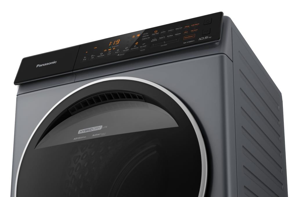Máy giặt sấy Panasonic Inverter 10.5 Kg NA-V105FC1LV