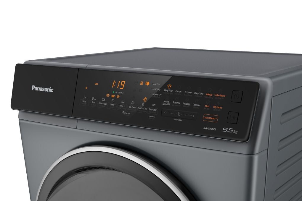 Máy giặt sấy Panasonic Inverter 9.5 Kg NA-V95FC1LVT