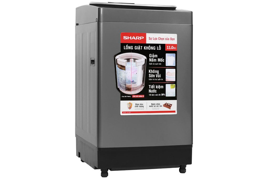 Máy giặt Sharp 11 kg ES-W110HV-S
