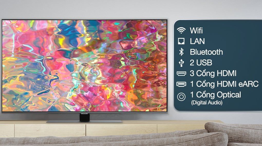 Smart Tivi QLED 4K 75 inch Samsung QA75Q80B