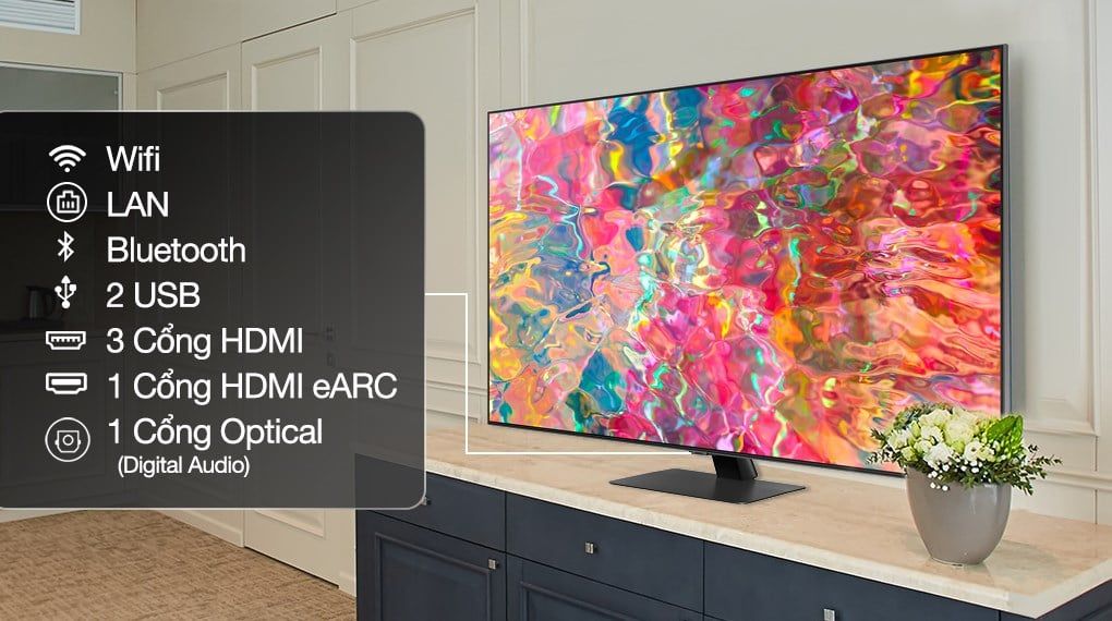 Smart Tivi QLED 4K 85 inch Samsung QA85Q80B