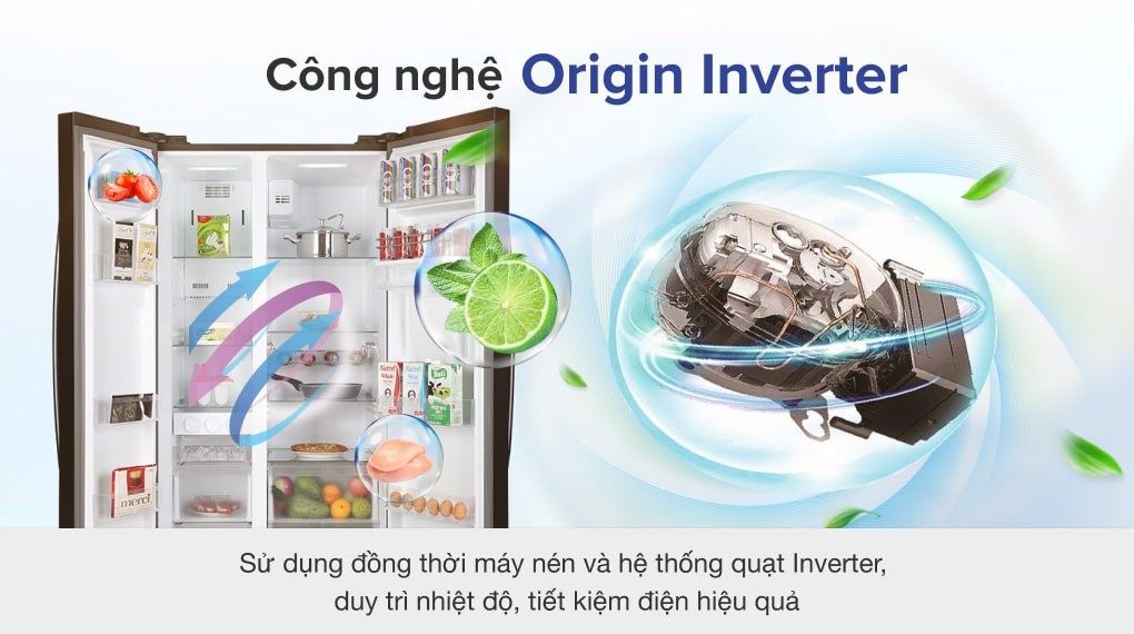 Tủ lạnh Toshiba Inverter 513 lít GR-RS682WE-PMV(06)-MG