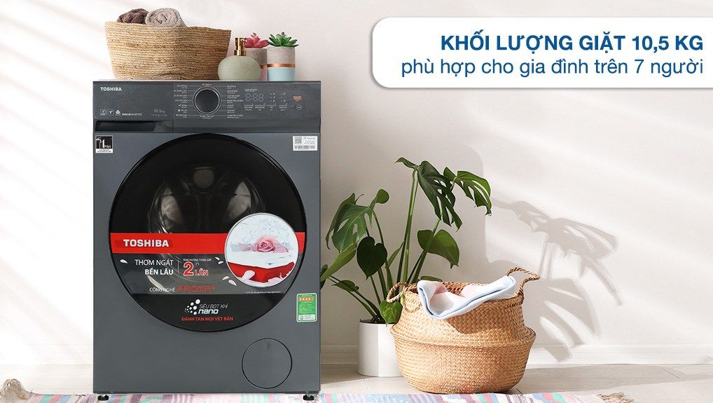 Máy giặt Toshiba Inverter 10 kg TW-T21BU110UWV(MG)