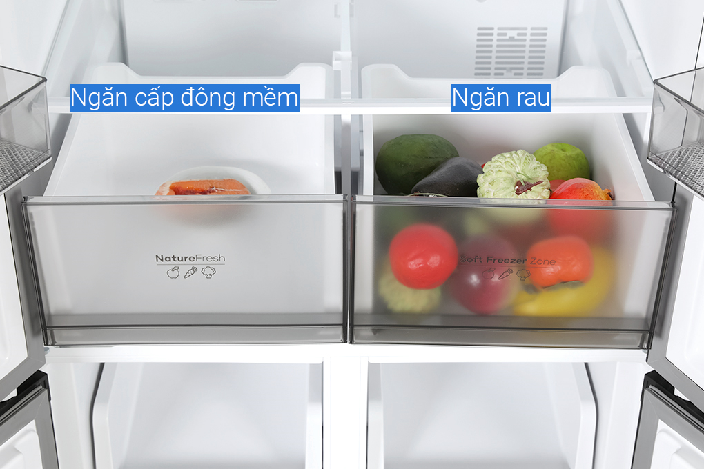 Tủ lạnh Casper Inverter 430 lít Multi Door RM-430PB