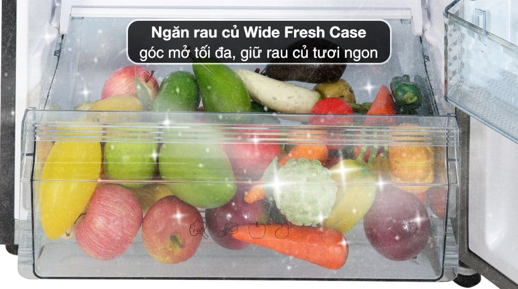 Tủ lạnh Panasonic Inverter 326 lít NR-TL351GVKV