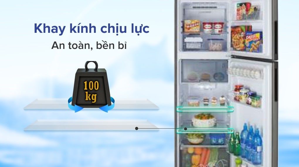 Tủ lạnh Sharp Inverter 253 lít SJ-X281E-DS