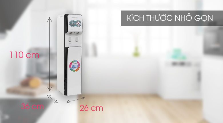 Máy lọc nước RO nóng lạnh Korihome WPK-838 5 lõi