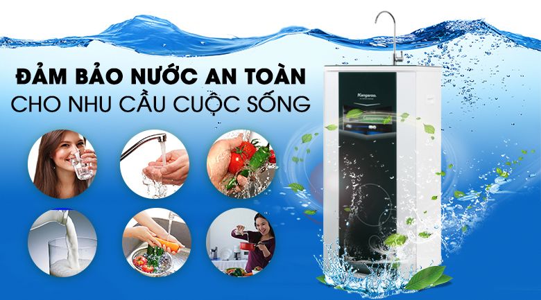 Máy lọc nước RO Kangaroo KG08G5VTU 8 lõi