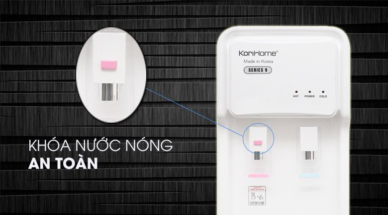 Máy lọc nước RO nóng lạnh Korihome WPK-903 7 lõi
