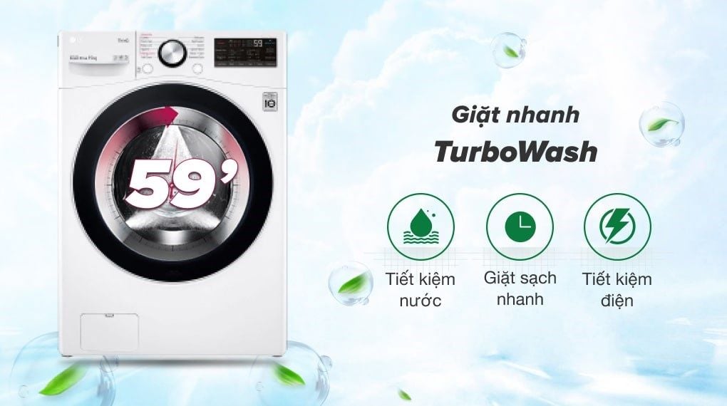 Máy giặt LG Inverter 15 Kg F2515STGW