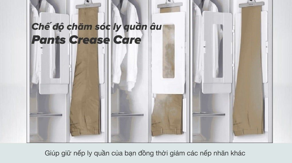 Tủ chăm sóc quần áo thông minh LG 3 móc Styler màu nâu S3RF
