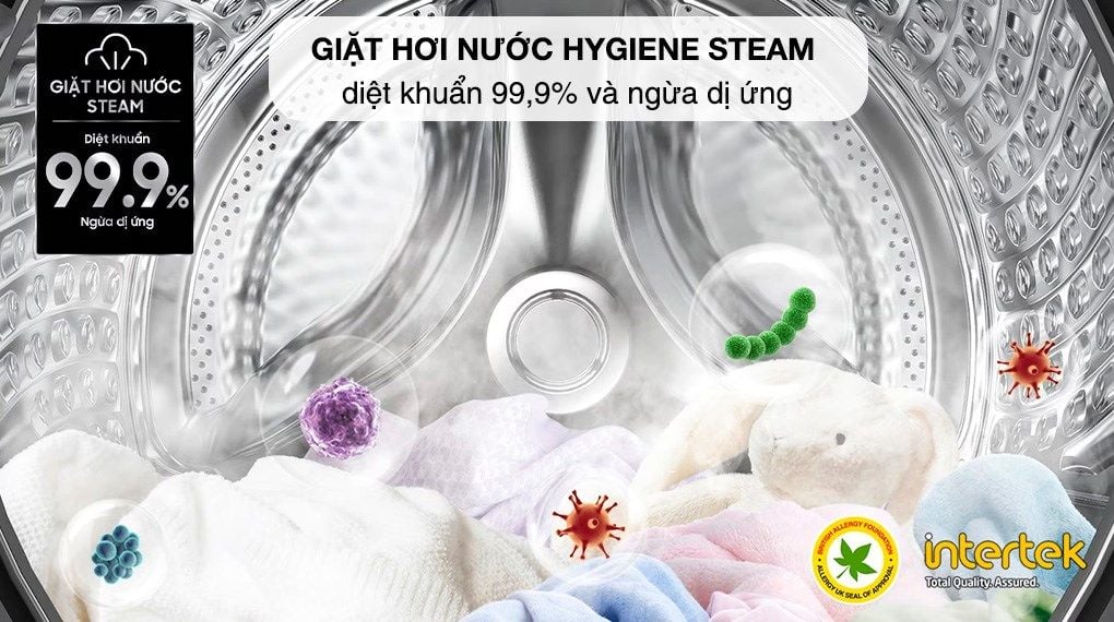 Máy Giặt Sấy Samsung Inverter 12/8 Kg WD12BB944DGHSV