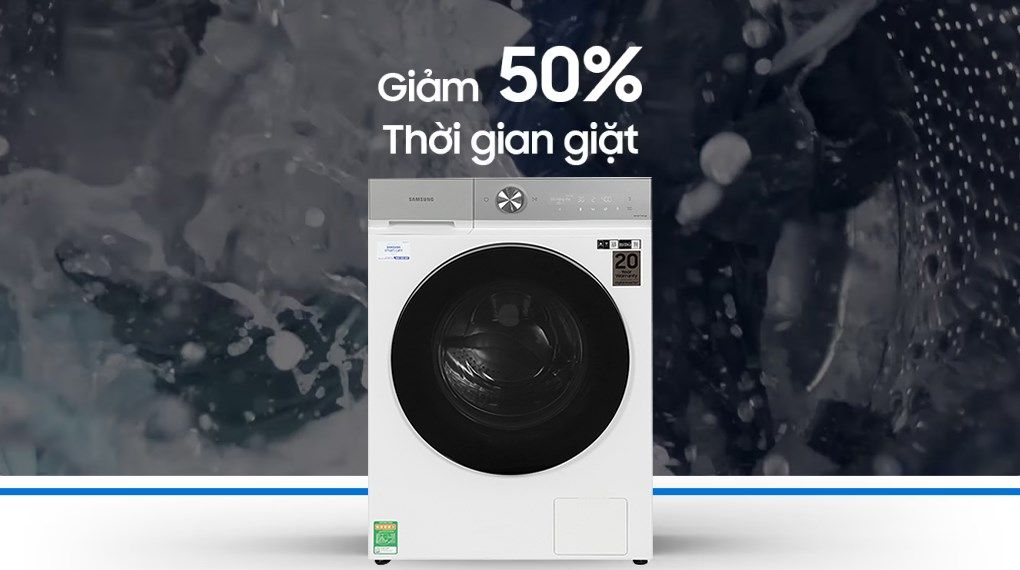 Máy Giặt Sấy Samsung Inverter 12/8 Kg WD12BB944DGHSV