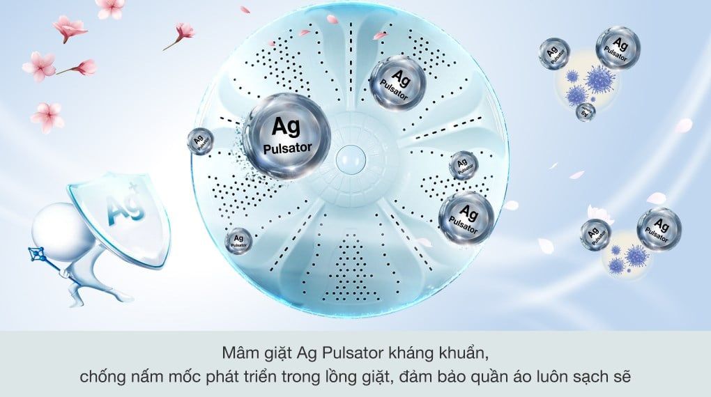 Máy giặt Panasonic 9 Kg NA-F90A9BRV