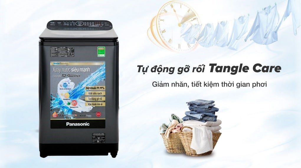 Máy giặt Panasonic Inverter 10.5 Kg NA-FD10VR1BV