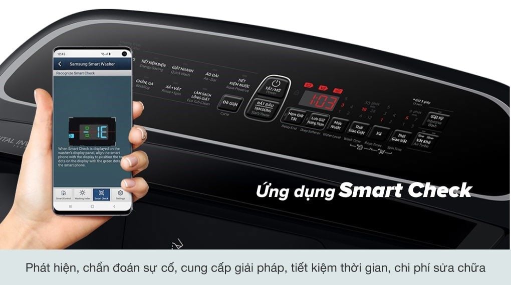 Máy giặt Samsung DD Inverter 10 Kg WA10T5260BV/SV