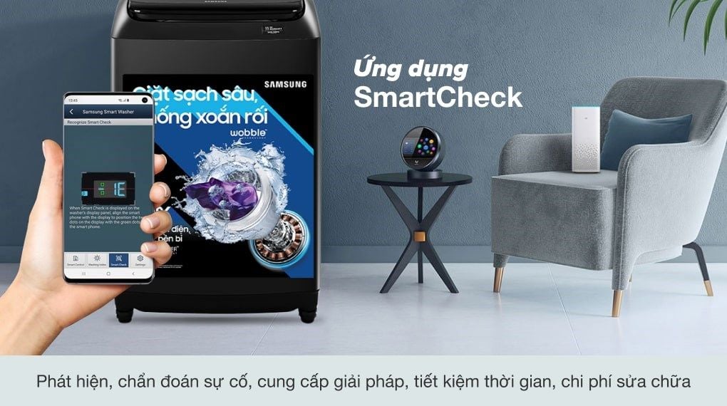 Máy giặt Samsung Inverter 16 kg WA16R6380BV/SV