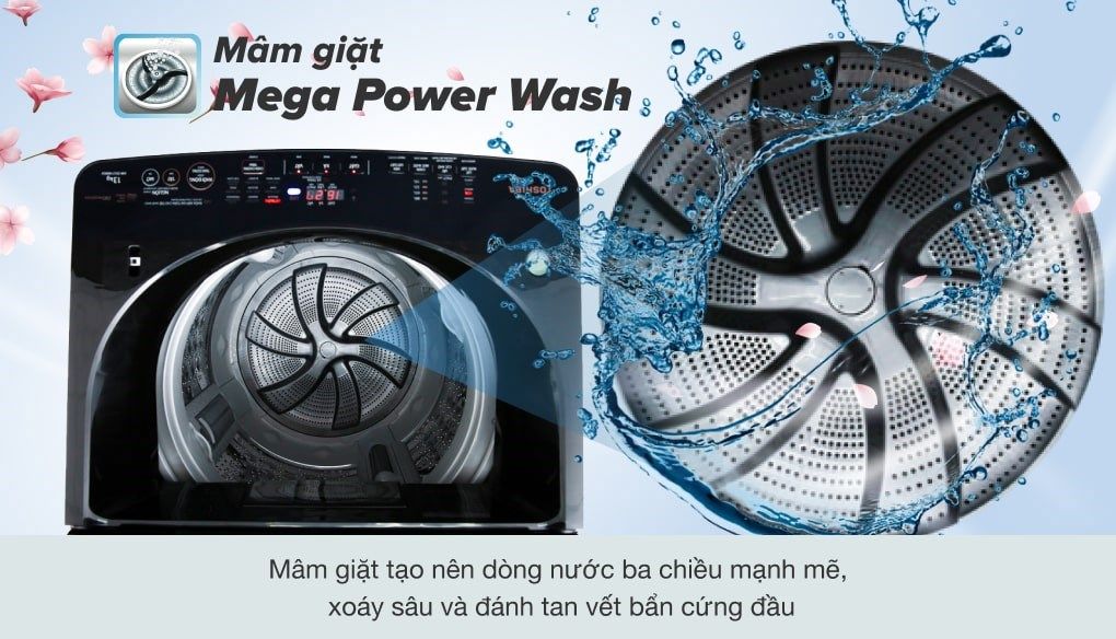 Máy giặt Toshiba Inverter 13 kg AW-DUJ1400GV KK