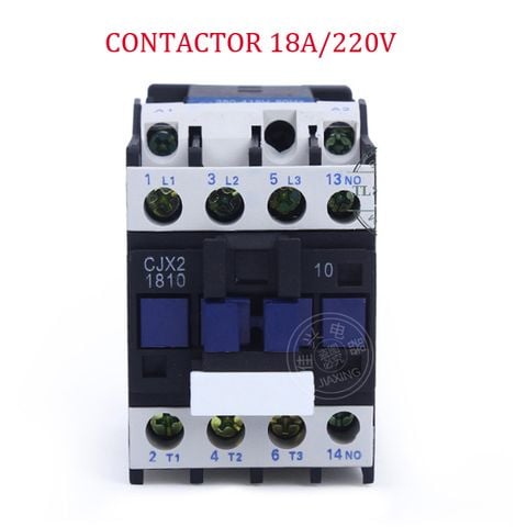 Khởi động từ contactor 18A AC 220V