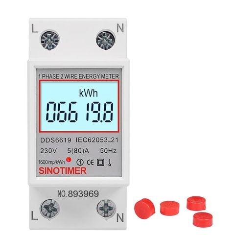 Công tơ điện tử 1 thông số 80A 220V