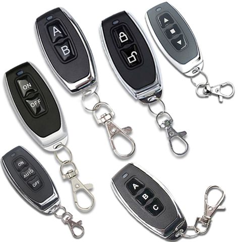 Tay phát điều khiển từ xa RF433 chống nước, remote điều khiển thiết bị trong nhà