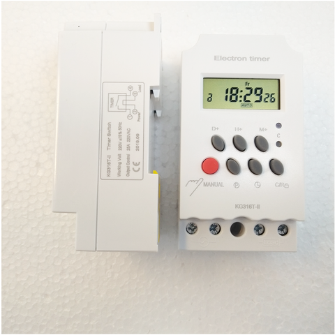 Công tắc hẹn giờ KG316T-II 25A 220V tự động bật tắt thiết bị điện